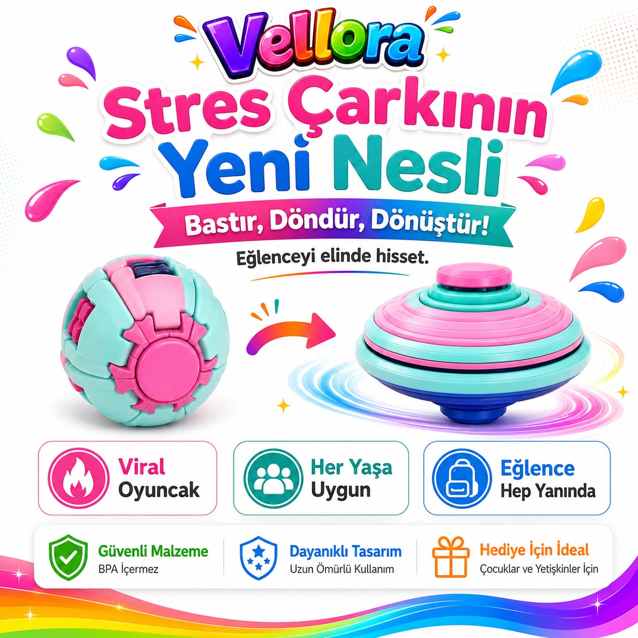 Vellora Viral Stres Topu
